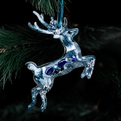 Елочная игрушка из смолы Олень - фото 3