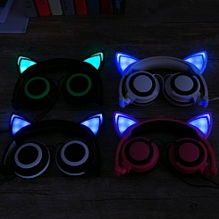 Наушники светодиодные - кошачьи уши CAT EARS - фото 2