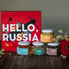 Медовый набор "Hello, Russia!" - изображение 2 Медовый набор "Hello, Russia!" - фото 2