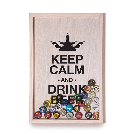 Копилка для пивных крышек Keep Calm- фото 1
