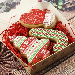 Набор новогоднего печенья №3 - фото 2