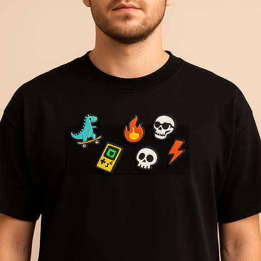 Футболка со сменными стикерами- фото 1