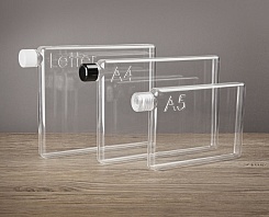 Плоская бутылка формата бумаги - фото 10