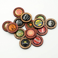 Игра "Крестики и нолики" с пивными рышками - фото 6