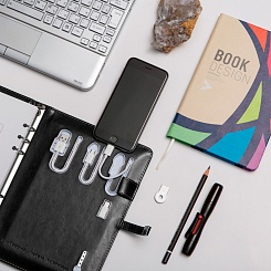 Ежедневник со встроенной зарядкой и флешкой 32 ГБ Оптимус - фото 5