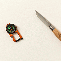 Часы-карабин путешественника 3-в-1 - фото 2