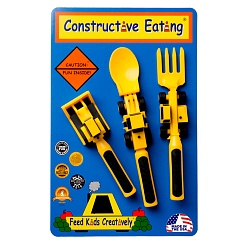 Детский набор столовых приборов Строитель - фото 4