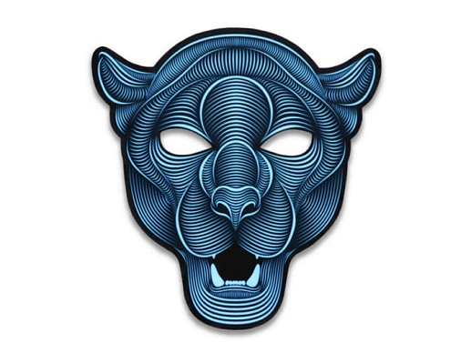 Светодиодная маска с датчиком звука GeekMask- изображение 1 Светодиодная маска с датчиком звука GeekMask- фото 1