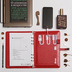 Ежедневник со встроенной зарядкой и флешкой 32 ГБ Оптимус - фото 5