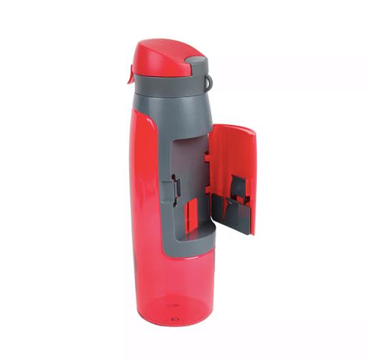 Бутылка для воды с отсеком для мелочи - фото 1