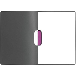 Папка A4 для документов с цветным клипом - фото 2