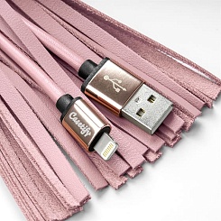 Кожаный брелок с USB зарядкой Casetify - фото 3