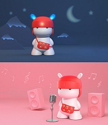 Колонка заяц Xiaomi Micro Speaker Mi Bunny - фото 3
