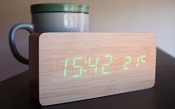 Деревянные часы Retro Clock - фото 6