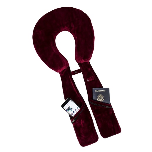 Подушка для путешествий с органайзером- фото 1