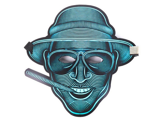 Светодиодная маска с датчиком звука GeekMask- изображение 1 Светодиодная маска с датчиком звука GeekMask- фото 1