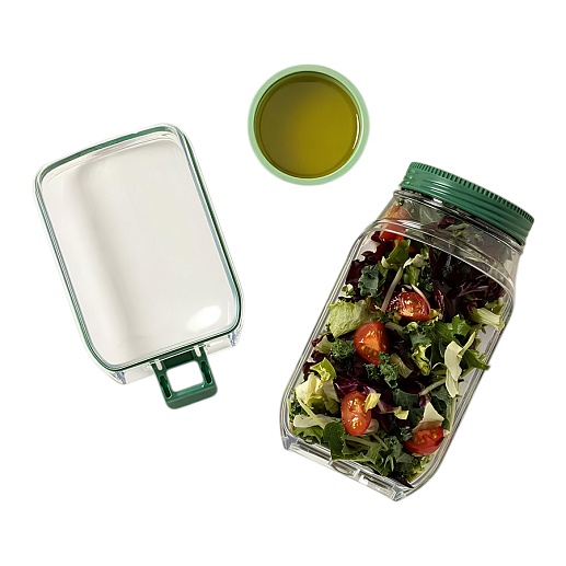 Контейнер-салатница 2-в-1- фото 1