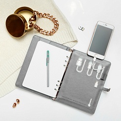 Ежедневник со встроенной зарядкой и флешкой 32 ГБ Оптимус - фото 4