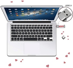 Флешка с кристаллами Swarovski - фото 4