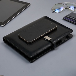 Ежедневник со встроенной зарядкой и флешкой 32 ГБ Оптимус - фото 4