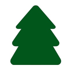 Магнитная грифельная доска "Ель" - фото 3