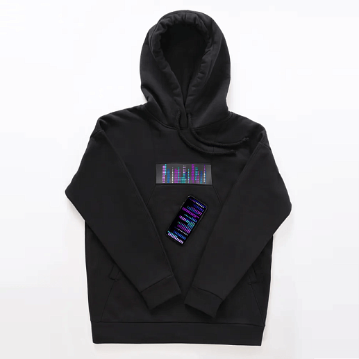 Толстовка с LED-экраном- изображение 1 Толстовка с LED-экраном- фото 1