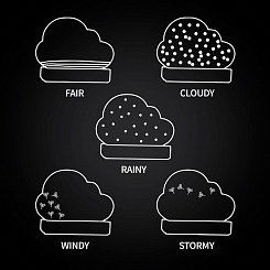 Штормглас "Облако" - фото 3