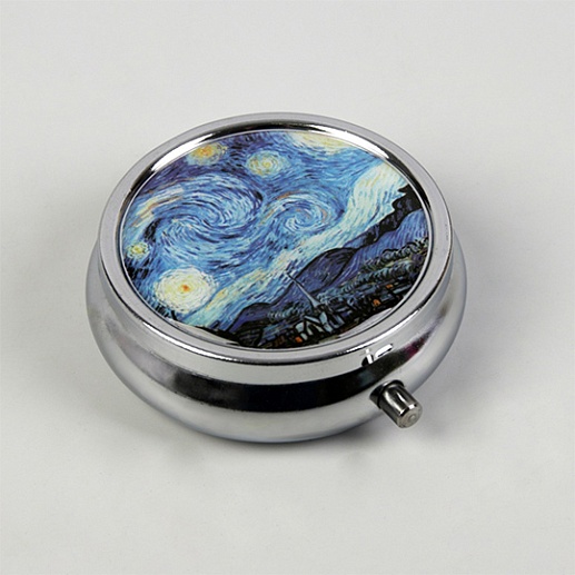 Таблетница с зеркалом "Ван Гог"- изображение 1 Таблетница с зеркалом "Ван Гог"- фото 1