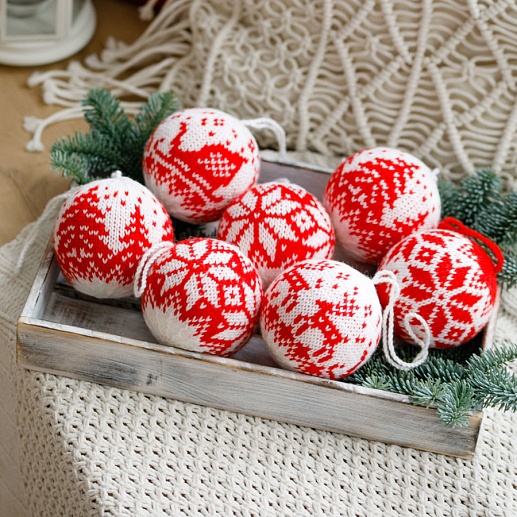 Набор вязаных шаров- фото 1