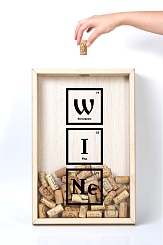 Копилка для винных пробок "Элементы" - изображение 2 Копилка для винных пробок "Элементы" - фото 2