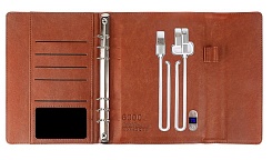 Ежедневник с зарядкой Optimus Folding 2 - фото 2