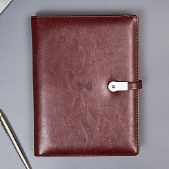 Ежедневник со встроенной зарядкой и флешкой 32 ГБ Оптимус - фото 5