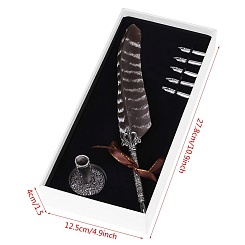 Антикварная перьевая ручка в подарочной коробке  - фото 5