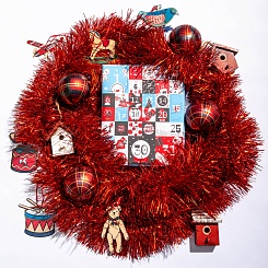 Адвент-календарь с украшениями - фото 5