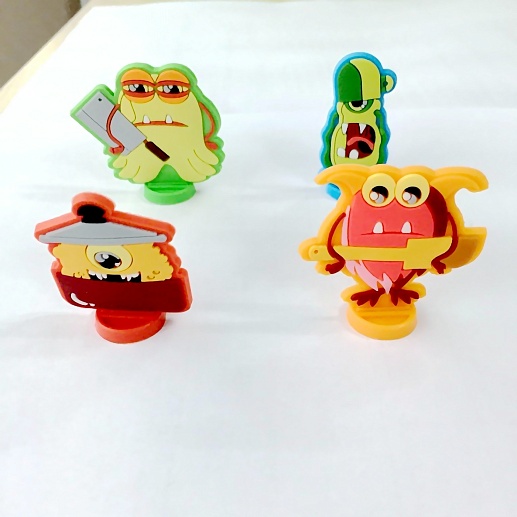 Фигурки на присоске Веселые монстрики- изображение 1 Фигурки на присоске Веселые монстрики- фото 1