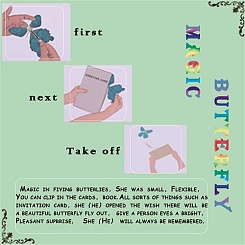 Бабочка для пранк-открытки - фото 2