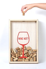 Копилка для винных пробок "Wine not?" - изображение 2 Копилка для винных пробок "Wine not?" - фото 2