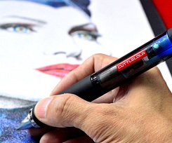 Ручка, пишущая черными точками - фото 2