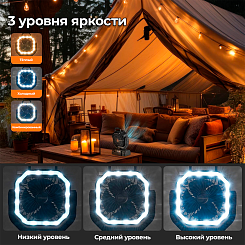 Портативный вентилятор с подсветкой - фото 3