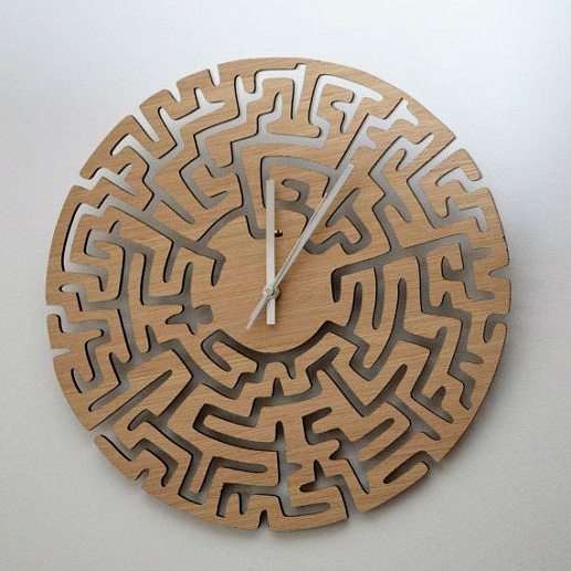 Большие часы "Лабиринт"- фото 1