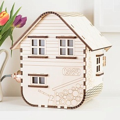 Деревянный 3D светильник-конструктор - фото 21