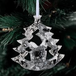 Елочная игрушка из смолы Ель - фото 4