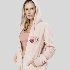 Толстовка на молнии со сменными стикерами - фото 4