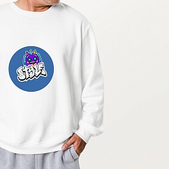 Свитшот со сменными стикерами - фото 3