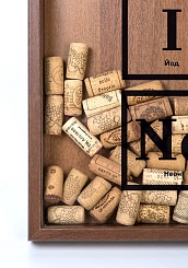 Копилка для винных пробок "Элементы" - изображение 3 Копилка для винных пробок "Элементы" - фото 3