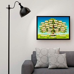 Плакат «Семейное древо» цветной - фото 3