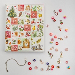 Адвент-календарь с украшениями - фото 7