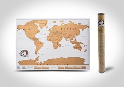Скретч-карта мира английская - фото 9
