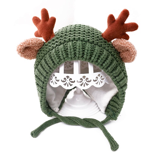 Детская шапка Оленёнок- изображение 1 Детская шапка Оленёнок- фото 1