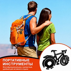 Мультитул 20-в-1 в форме велосипеда - фото 3